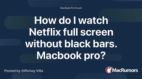 How do I watch movies and shows full screen without black bars .